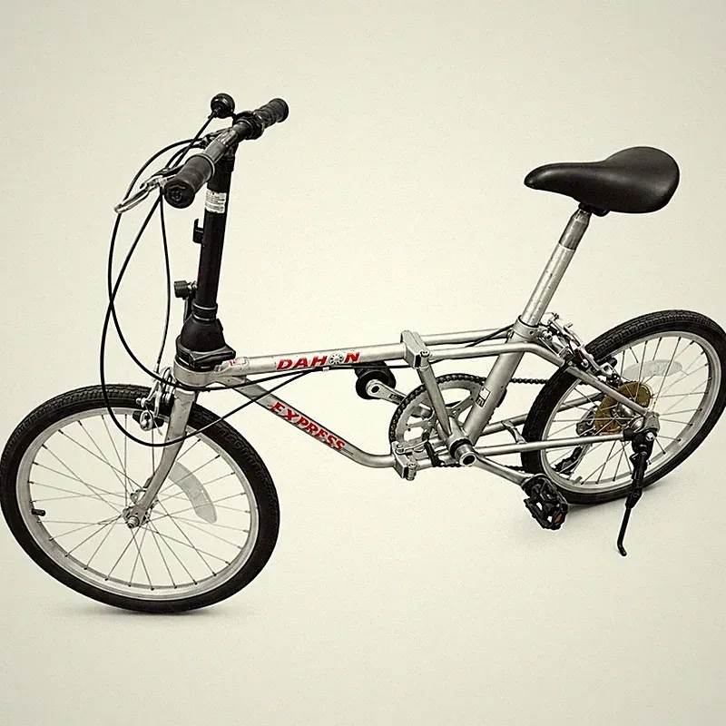 Vintage DAHON Express Folding Bike 7 Speed Compact Portable Bicycle Rare Working